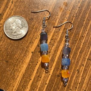 Hand crafted dangle earrings